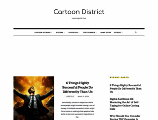 cartoondistrict.com screenshot