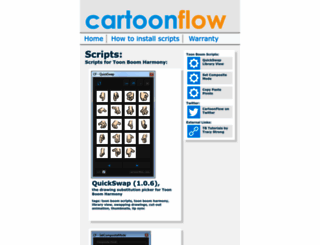 cartoonflow.com screenshot