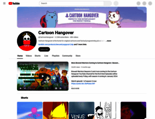 cartoonhangover.com screenshot