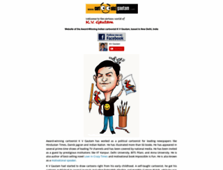 cartoonistgautam.com screenshot