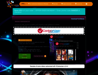 cartoonizevideo.com screenshot