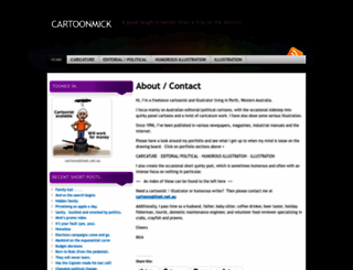 cartoonmick.wordpress.com screenshot