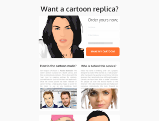 cartoonreplica.com screenshot