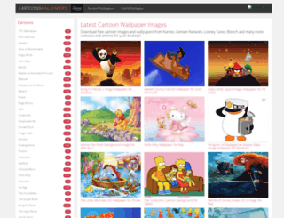 cartoonswallpapers.net screenshot