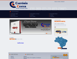 cartoriocenter.com.br screenshot