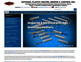 cartridge-heaters-metric-insertion-heaters.com screenshot