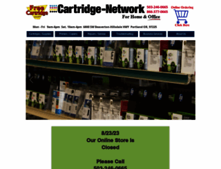cartridge-network.com screenshot