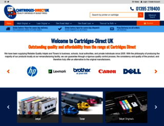 cartridges-directuk.com screenshot