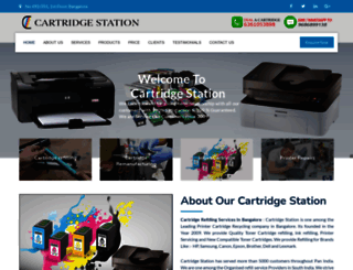 cartridgestation.in screenshot