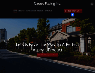 carusopavingcompany.com screenshot