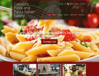 carusospizzaandpasta.net screenshot