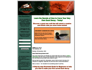 carve-a-duck.com screenshot