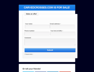 carvedcrosses.com screenshot