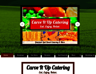 carveitupcatering.com screenshot