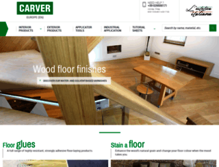 carver-products-europe.com screenshot