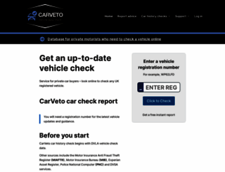 carveto.co.uk screenshot