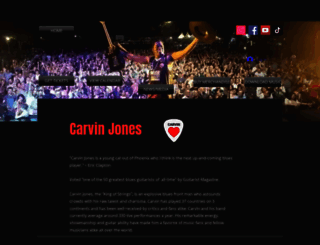 carvinjones.com screenshot