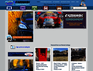 carwashconsignment.com screenshot