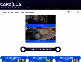 carzillaautoservice.com screenshot
