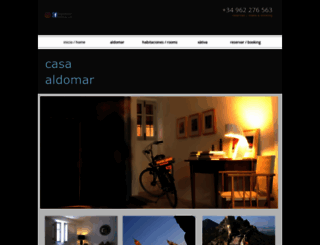 casa-aldomar.com screenshot