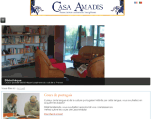 casa-amadis.org screenshot