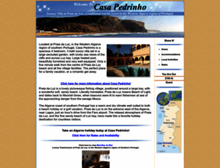 casa-pedrinho.com screenshot