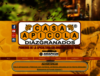 casaapicola.com.co screenshot