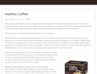 casablancacoffee.com screenshot
