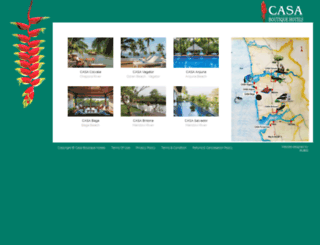 casaboutiquehotels.com screenshot
