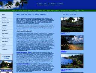 casadecamporesort.com screenshot