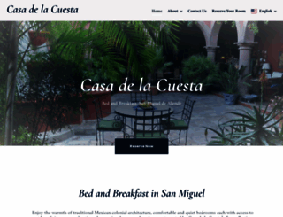 casadelacuesta.com screenshot