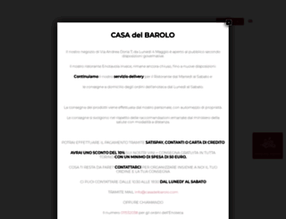 casadelbarolo.com screenshot