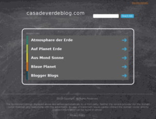 casadeverdeblog.com screenshot