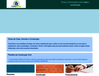 casadicas.com.br screenshot