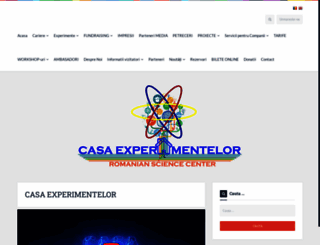 casaexperimentelor.ro screenshot