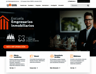 casagrande.edu.ec screenshot