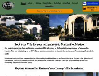 casalasbrisasvilla.com screenshot