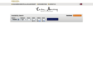 casamarron.reserve-online.net screenshot