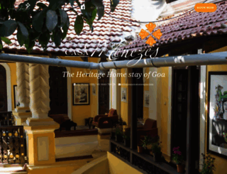 casamenezesgoa.com screenshot