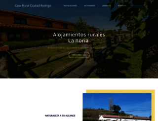 casaruralciudadrodrigo.com screenshot