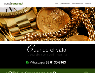 casasanangelcompra.com screenshot