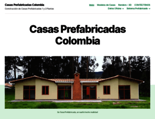 casasprefabricadascolombia.com screenshot