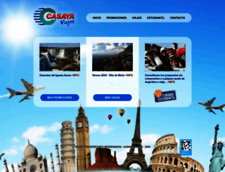 casayaviajes.tur.ar screenshot