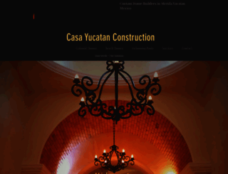 casayucatanconstruction.com screenshot