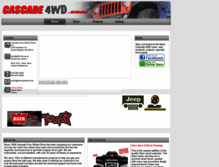 cascade4wd.com screenshot