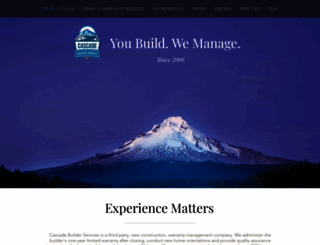 cascadebuilderservices.com screenshot