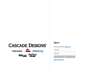 cascadedesigns.mediavalet.com screenshot