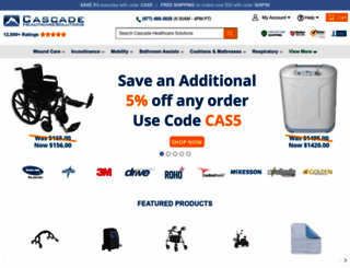 cascadehealthcaresolutions.com screenshot