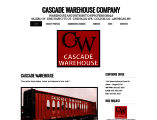 cascadewarehouse.com screenshot