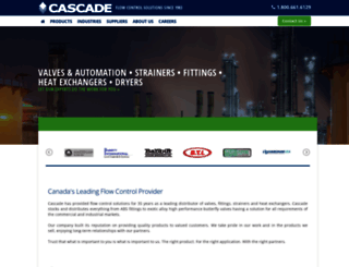 cascadeweb.ca screenshot